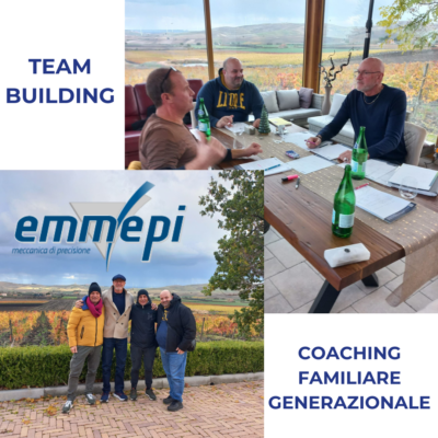 Team building e coaching familiare generazionale in azienda.